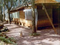 Living Quarters Living quarters for Orderly Room EM Quan Loi Base Camp JGiffin Photo